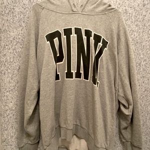 Pink oversized hoodie